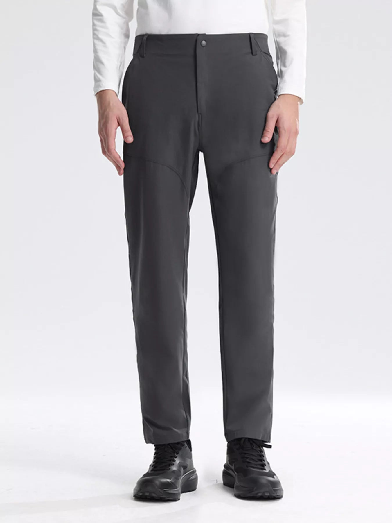 Men's Plus Size Lightweight Pocketed Pants