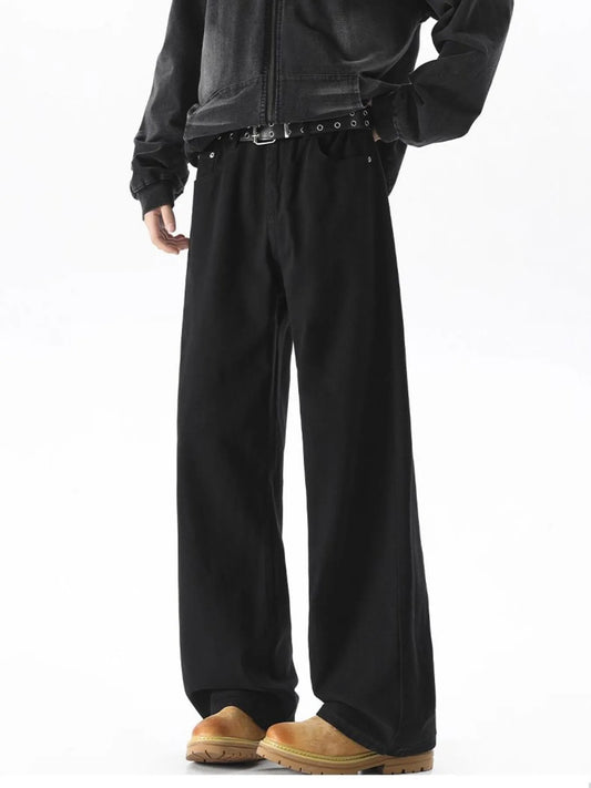 Men's Full Size Wide Leg Jeans Plus Size