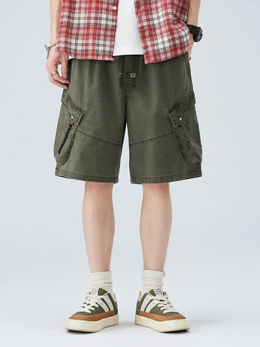 Men's Plus Size Vintage Cargo Shorts